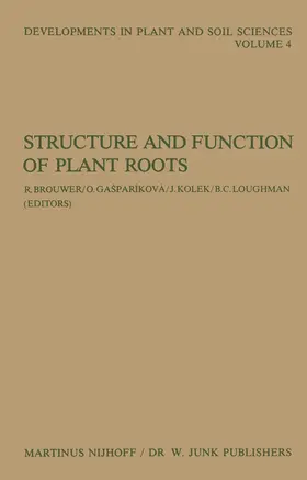 Brouwer / Loughman / Gasparikova |  Structure and Function of Plant Roots | Buch |  Sack Fachmedien