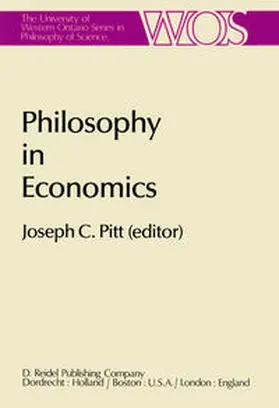 Pitt |  Philosophy in Economics | eBook | Sack Fachmedien