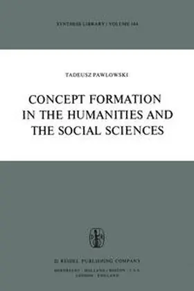 Pawlowski | Concept Formation in the Humanities and the Social Sciences | E-Book | sack.de