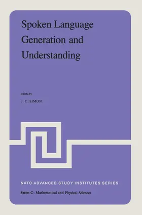 Simon |  Spoken Language Generation and Understanding | Buch |  Sack Fachmedien