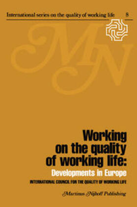 van Beinum |  Working on the quality of working life | eBook | Sack Fachmedien