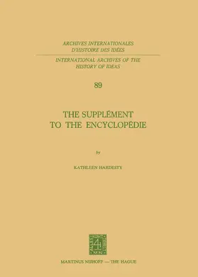 Hardesty |  The Supplément to the Encyclopédie | Buch |  Sack Fachmedien