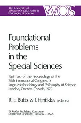 Butts / Hintikka | Foundational Problems in the Special Sciences | E-Book | sack.de