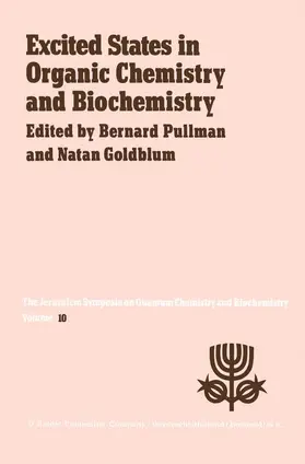 Goldblum / Pullman |  Excited States in Organic Chemistry and Biochemistry | Buch |  Sack Fachmedien