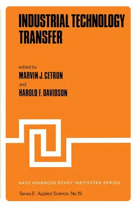 Davidson / Cetron |  Industrial Technology Transfer | Buch |  Sack Fachmedien