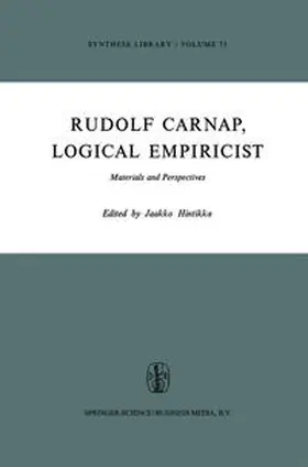 Hintikka |  Rudolf Carnap, Logical Empiricist | eBook | Sack Fachmedien