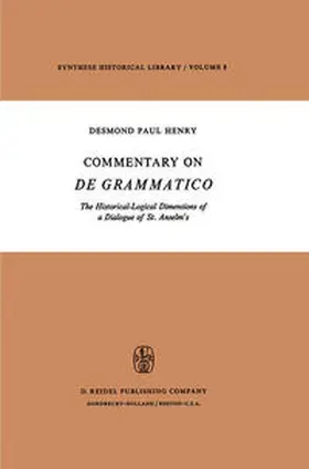 Henry |  Commentary on De Grammatico | eBook | Sack Fachmedien