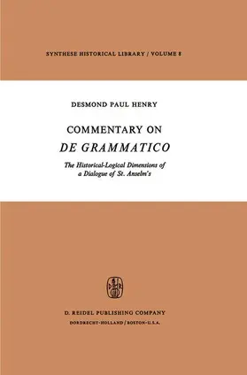 Henry |  Commentary on De Grammatico | Buch |  Sack Fachmedien