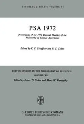 Schaffner / Cohen |  Proceedings of the 1972 Biennial Meeting of the Philosophy of Science Association | eBook | Sack Fachmedien