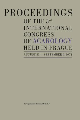 Rosický / Daniel |  Proceedings of the 3rd International Congress of Acarology | Buch |  Sack Fachmedien