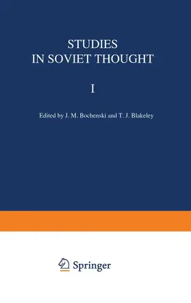 Blakeley / Bochenski |  Studies in Soviet Thought | Buch |  Sack Fachmedien