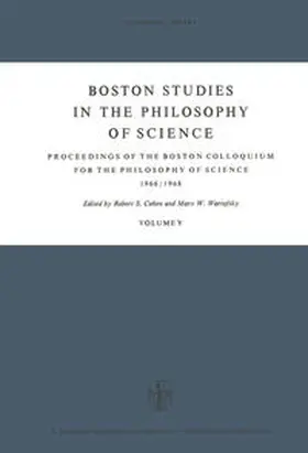 Cohen / Wartofsky |  Boston Studies in the Philosophy of Science | eBook | Sack Fachmedien