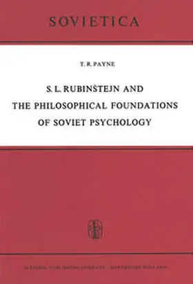 Payne |  S. L. Rubinštejn and the Philosophical Foundations of Soviet Psychology | eBook | Sack Fachmedien