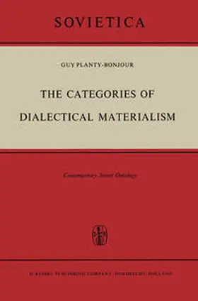 Planty-Bonjour |  The Categories of Dialectical Materialism | eBook | Sack Fachmedien