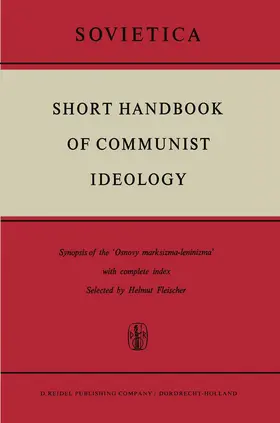 Fleischer |  Short Handbook of Communist Ideology | Buch |  Sack Fachmedien