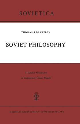 Blakeley |  Soviet Philosophy | Buch |  Sack Fachmedien