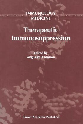 Thomson |  Therapeutic Immunosuppression | Buch |  Sack Fachmedien
