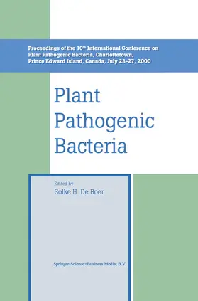 De Boer |  Plant Pathogenic Bacteria | Buch |  Sack Fachmedien