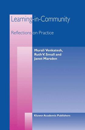 Venkatesh / Marsden / Small |  Learning-in-Community | Buch |  Sack Fachmedien