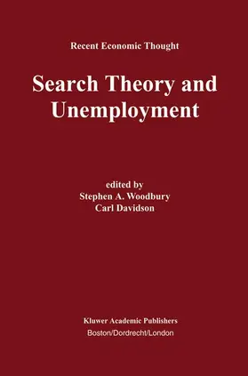 Davidson / Woodbury |  Search Theory and Unemployment | Buch |  Sack Fachmedien