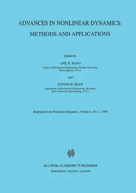 Shaw / Bajaj |  Advances in Nonlinear Dynamics: Methods and Applications | Buch |  Sack Fachmedien