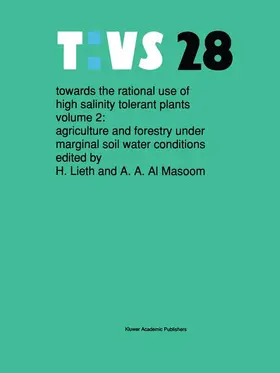 Al Masoom / Lieth |  Towards the rational use of high salinity tolerant plants | Buch |  Sack Fachmedien