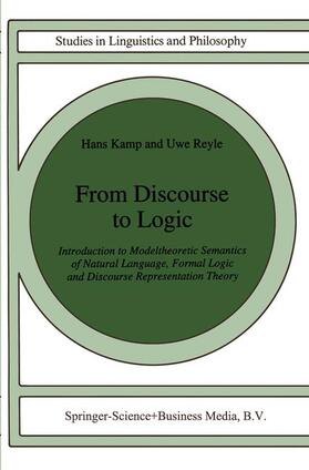 Reyle / Kamp |  From Discourse to Logic | Buch |  Sack Fachmedien