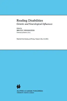 Pennington |  Reading Disabilities | Buch |  Sack Fachmedien