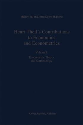 Koerts / Raj |  Henri Theil¿s Contributions to Economics and Econometrics | Buch |  Sack Fachmedien