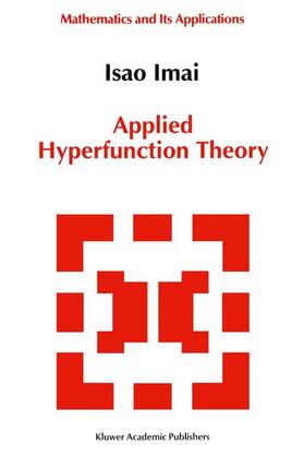 Imai |  Applied Hyperfunction Theory | Buch |  Sack Fachmedien