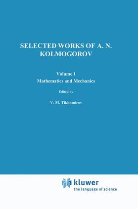 Kolmogorov |  Selected Works I | Buch |  Sack Fachmedien