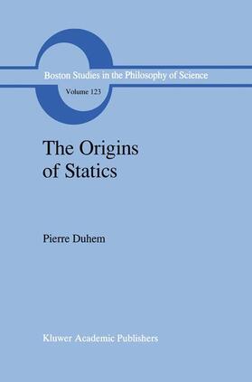 Duhem |  The Origins of Statics | Buch |  Sack Fachmedien