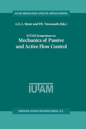 Viswanath / Meier |  IUTAM Symposium on Mechanics of Passive and Active Flow Control | Buch |  Sack Fachmedien