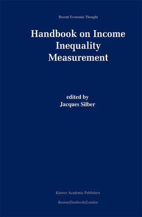 Silber |  Handbook of Income Inequality Measurement | Buch |  Sack Fachmedien