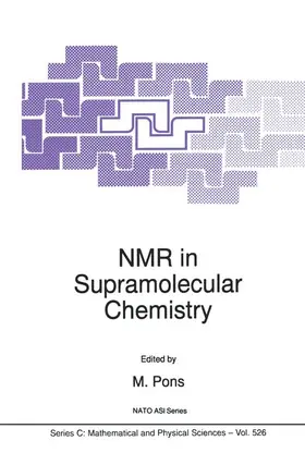 Pons |  NMR in Supramolecular Chemistry | Buch |  Sack Fachmedien