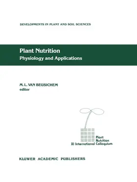 Van Beusichem | Plant Nutrition - Physiology and Applications | Buch | 978-94-010-6751-5 | sack.de