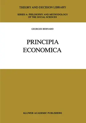 Bernard |  Principia Economica | Buch |  Sack Fachmedien