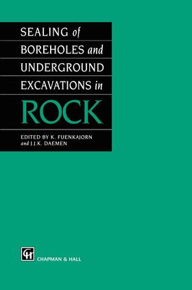 Daemen / Fuenkajorn |  Sealing of Boreholes and Underground Excavations in Rock | Buch |  Sack Fachmedien