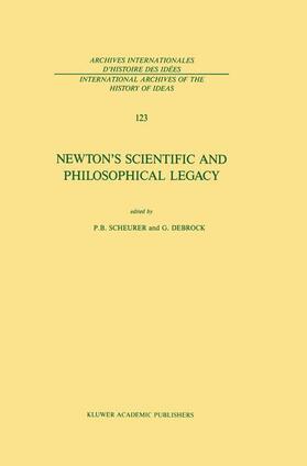 Debrock / Scheurer |  Newton¿s Scientific and Philosophical Legacy | Buch |  Sack Fachmedien