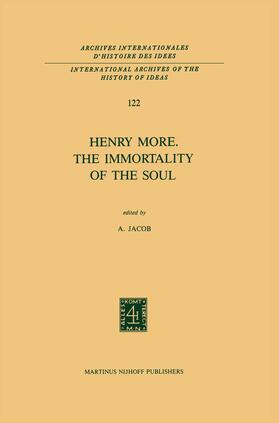 Jacob |  Henry More. The Immortality of the Soul | Buch |  Sack Fachmedien