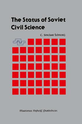 Sinclair |  The Status of Soviet Civil Science | Buch |  Sack Fachmedien