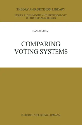 Nurmi |  Comparing Voting Systems | Buch |  Sack Fachmedien