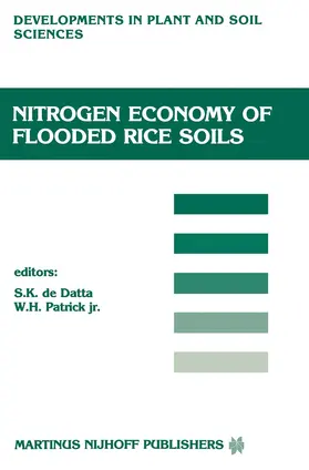 Patrick / Datta |  Nitrogen Economy of Flooded Rice Soils | Buch |  Sack Fachmedien