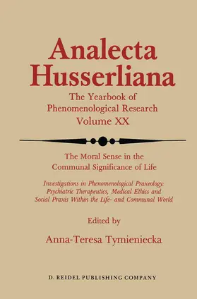 Tymieniecka |  The Moral Sense in the Communal Significance of Life | Buch |  Sack Fachmedien