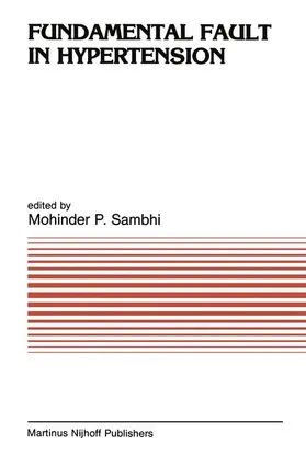 Sambhi |  Fundamental Fault in Hypertension | Buch |  Sack Fachmedien