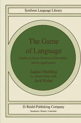 Hintikka |  The Game of Language | eBook | Sack Fachmedien