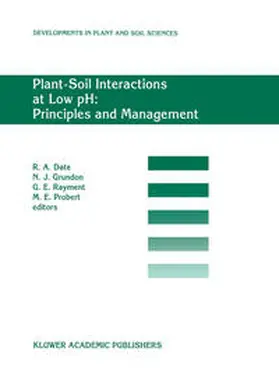 Date / Grundon / Rayment |  Plant-Soil Interactions at Low pH: Principles and Management | eBook | Sack Fachmedien