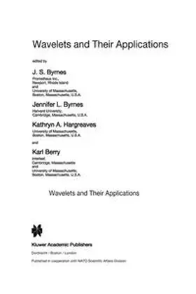 Byrnes / Hargreaves / Berry |  Wavelets and Their Applications | eBook | Sack Fachmedien