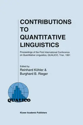 Köhler / Rieger |  Contributions to Quantitative Linguistics | eBook | Sack Fachmedien