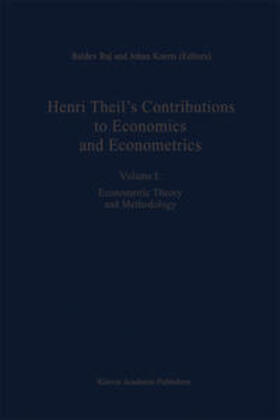 Raj / Koerts |  Henri Theil’s Contributions to Economics and Econometrics | eBook | Sack Fachmedien